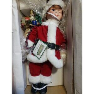Heritage Signature Collection 13” Porcelain Doll Chris Claus #80023 Christmas